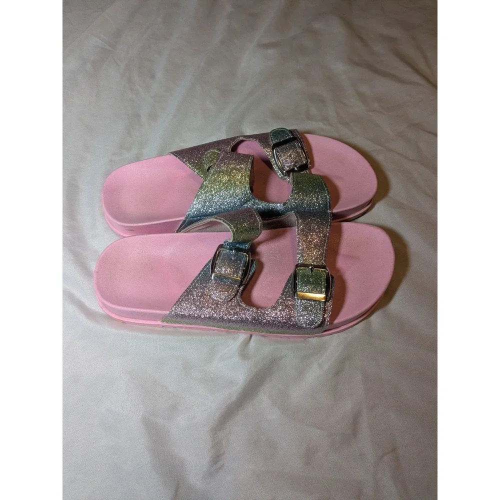 Girl's Multicolor‎ Sandals Size 3/4